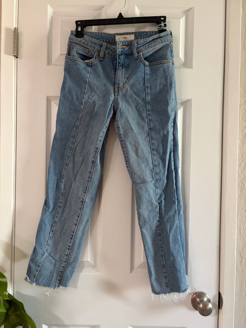 Vans Light Blue Straight Leg Women's Jeans